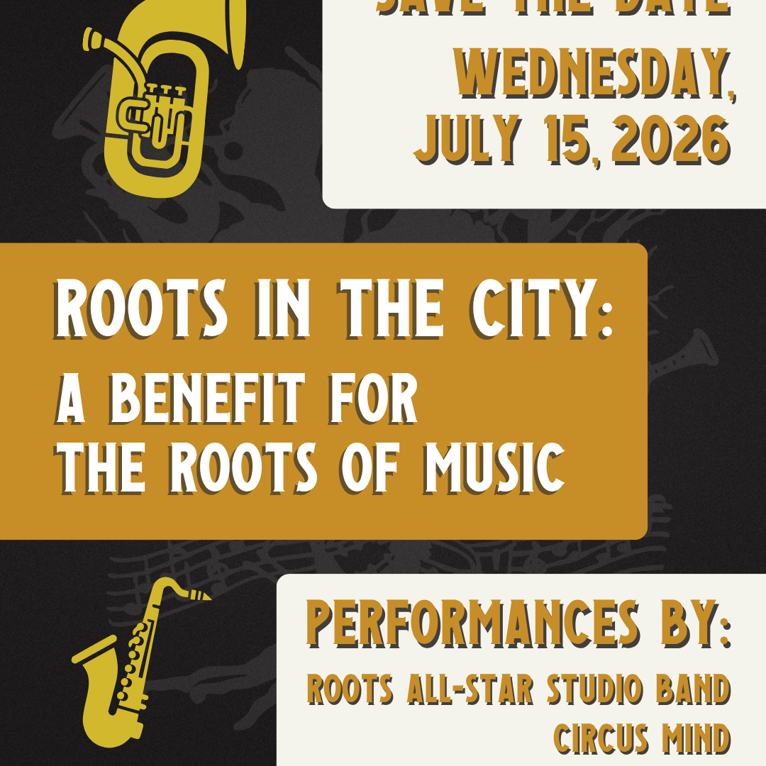 Roots in the City: A Benefit for The Roots of Music - logo